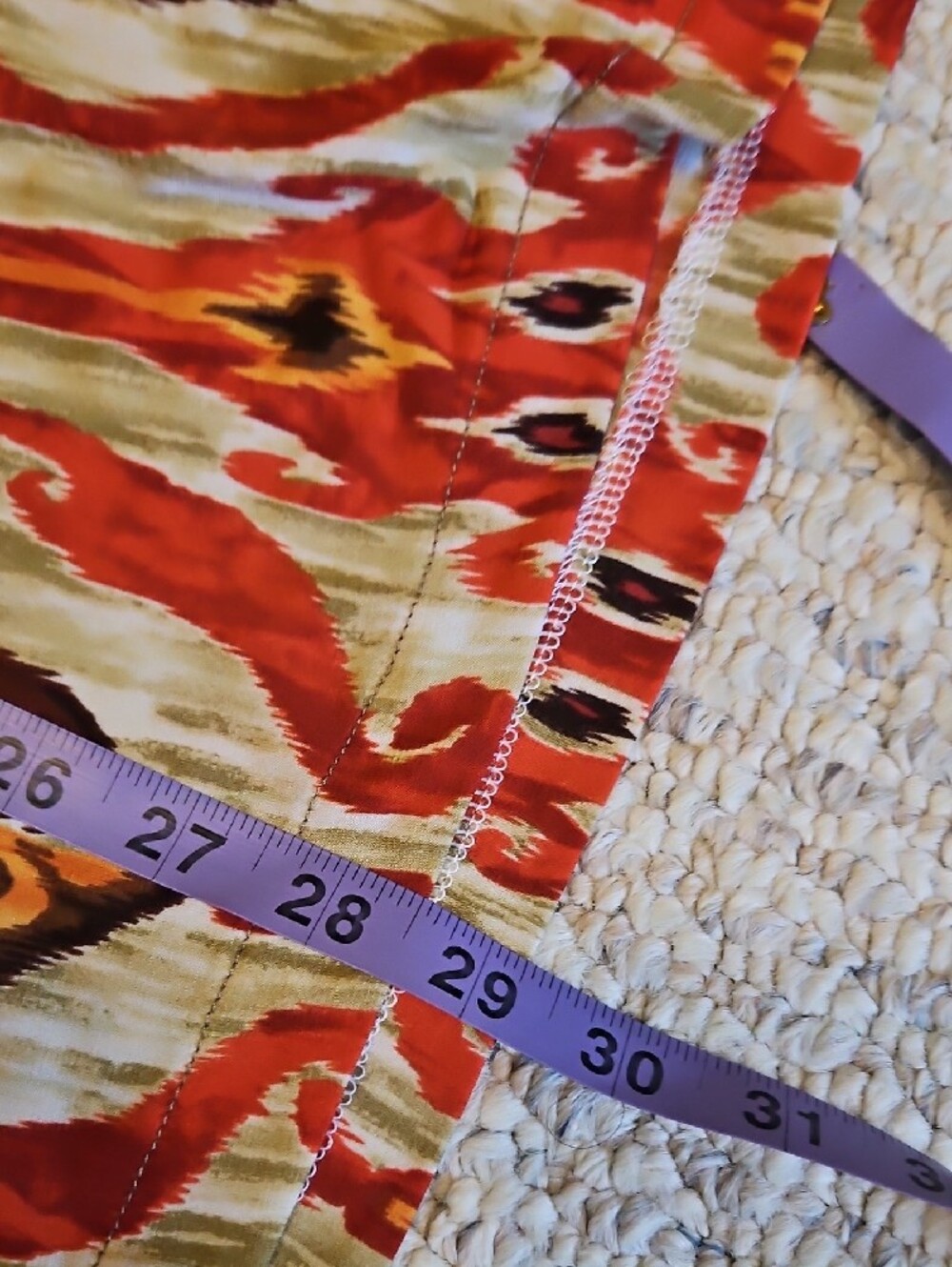 Orange Patterned Thank Top - Picture 5 of 5